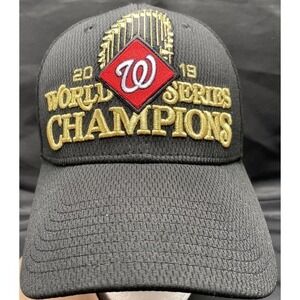NEW Era Washington Nationals 2019 World Series Champions 39THIRTY Cap Hat Osfm